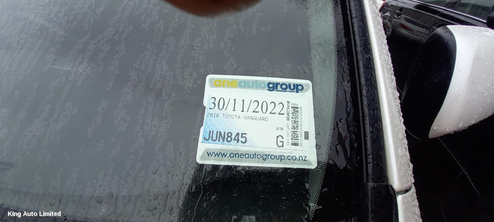Toyota RAV4 2010 Left Taillight thumbnail 1