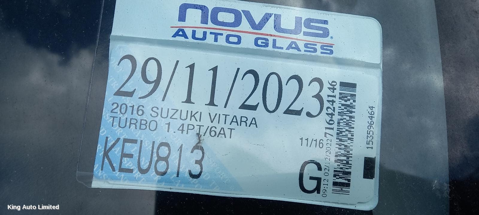 SUZUKI VITARA 2016 Left Taillight thumbnail 1