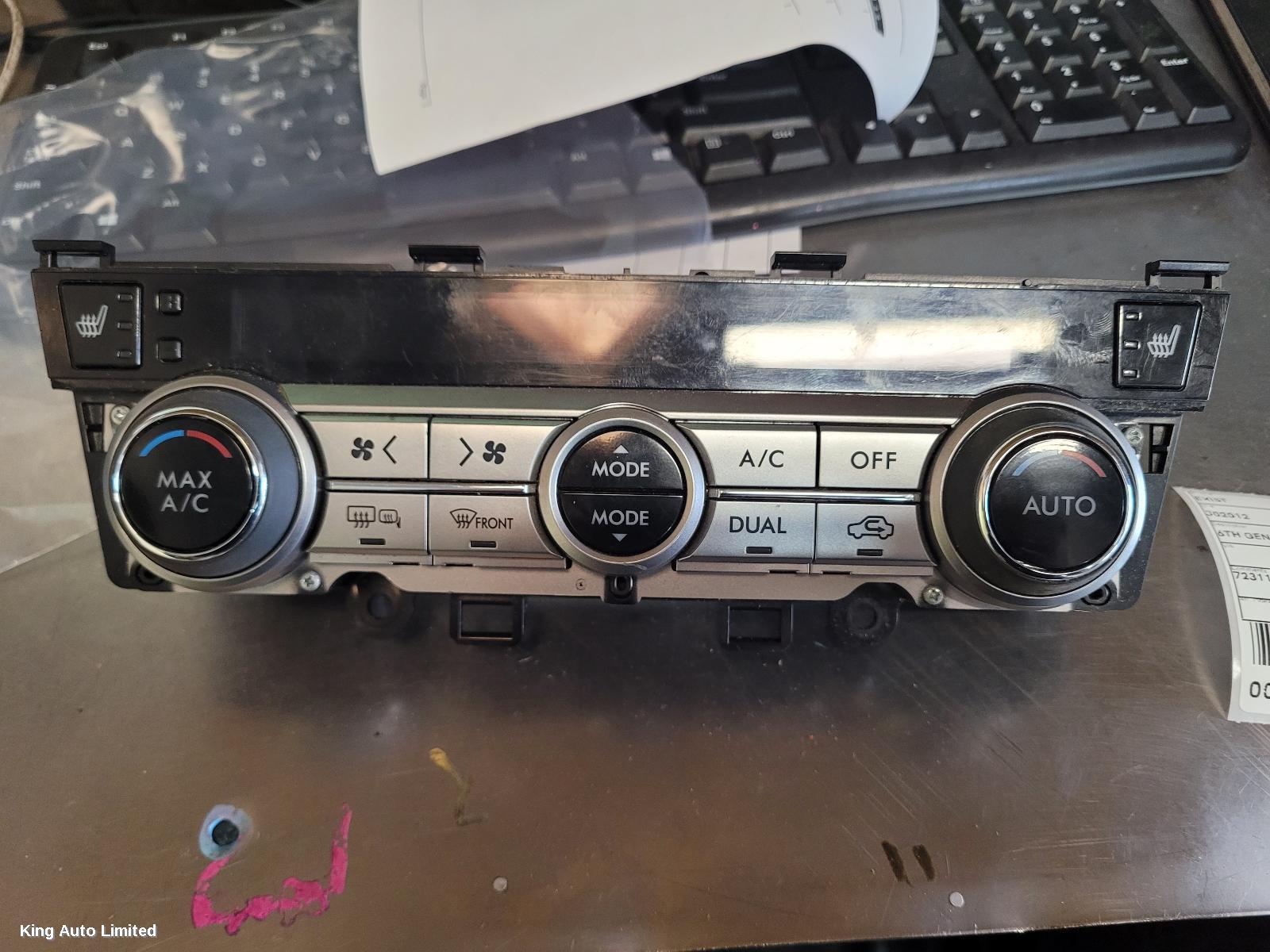 Subaru - Subaru OUTBACK 2014 Heater/Ac Controls