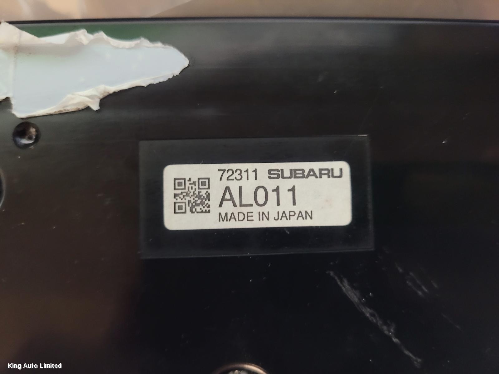 Subaru OUTBACK 2014 Heater/Ac Controls thumbnail 3
