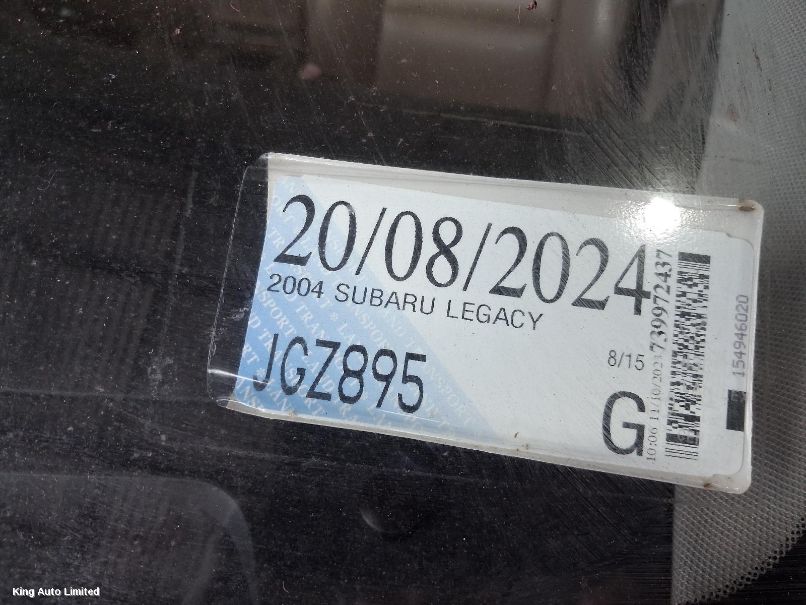 Subaru LIBERTY 2004 Door/Boot/Gate Lock thumbnail 1