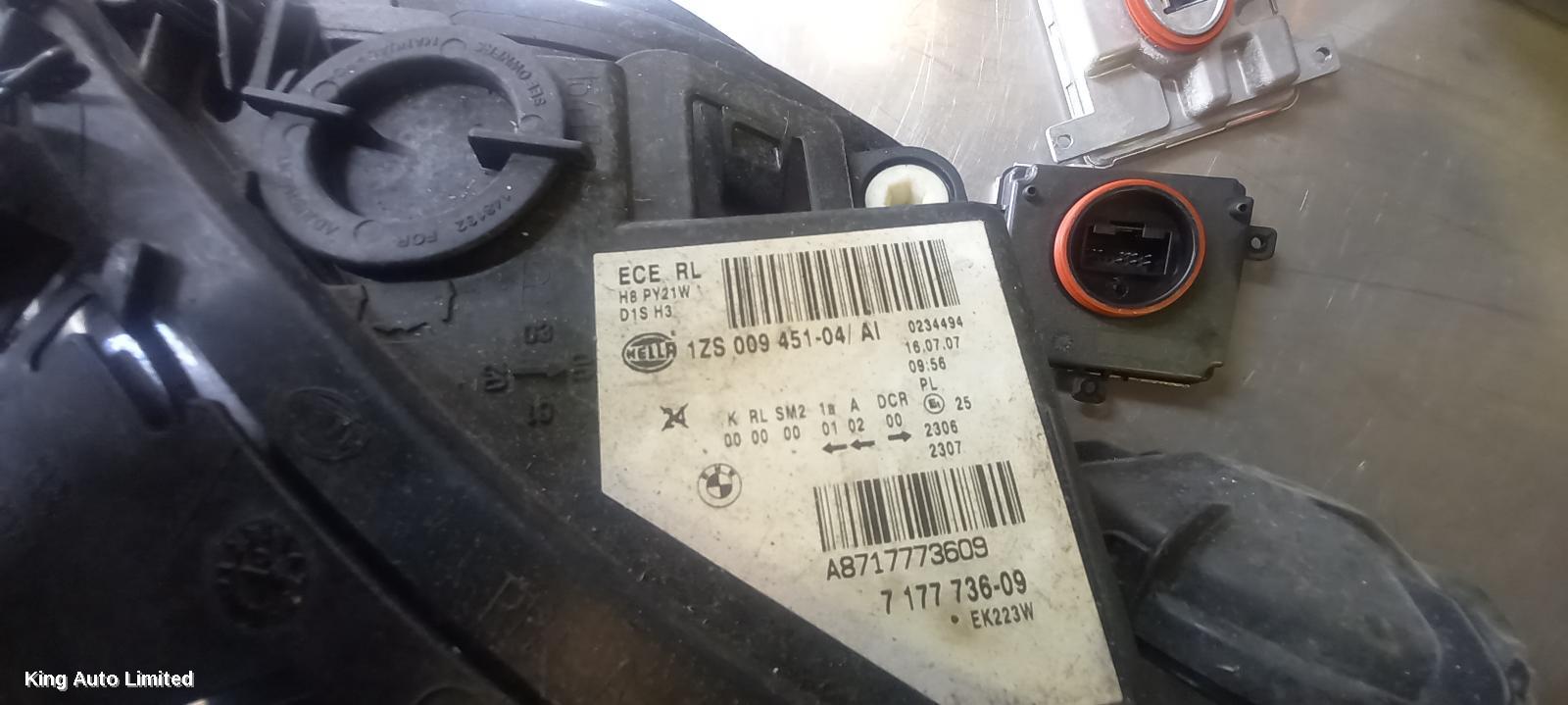 BMW 5 SERIES 2007 Right Headlamp thumbnail 2