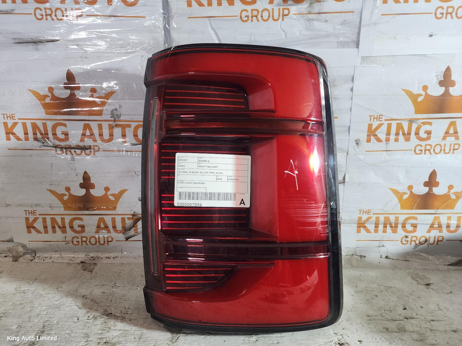 Byd SHARK 6 2025 Right Taillight thumbnail 1