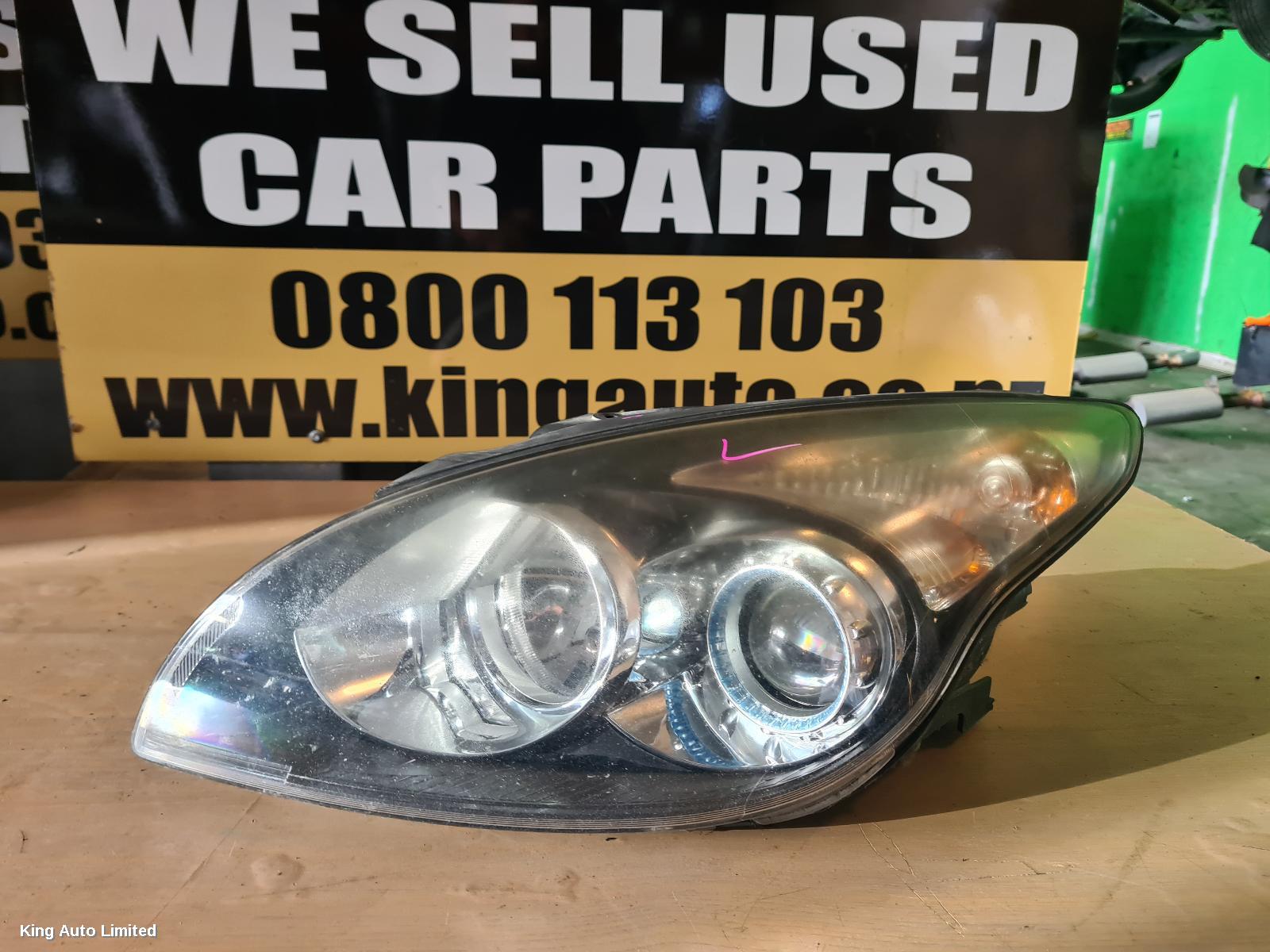 Hyundai I30 2009 Left Headlamp thumbnail 1