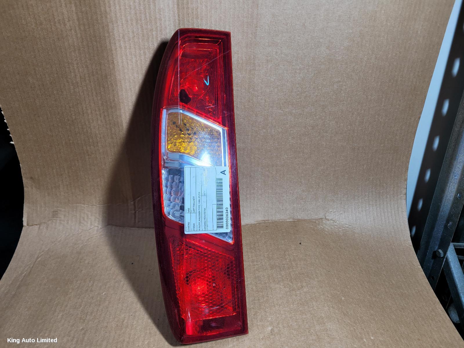 LDV V80 2014 Left Taillight thumbnail 1