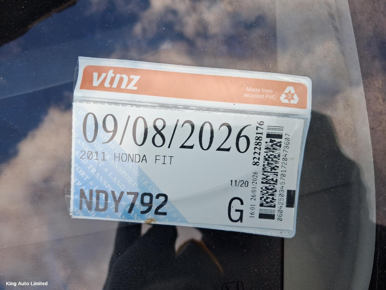 Honda JAZZ 2011 Left Guard thumbnail 1
