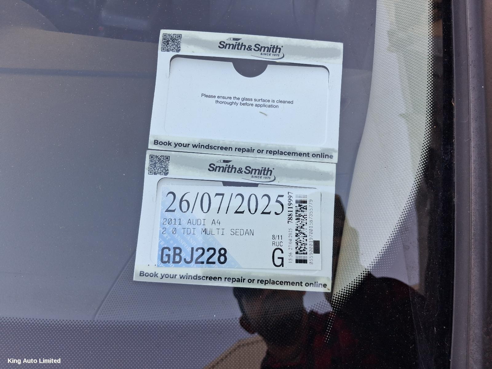 Audi - Audi A4 2011 Sunvisor
