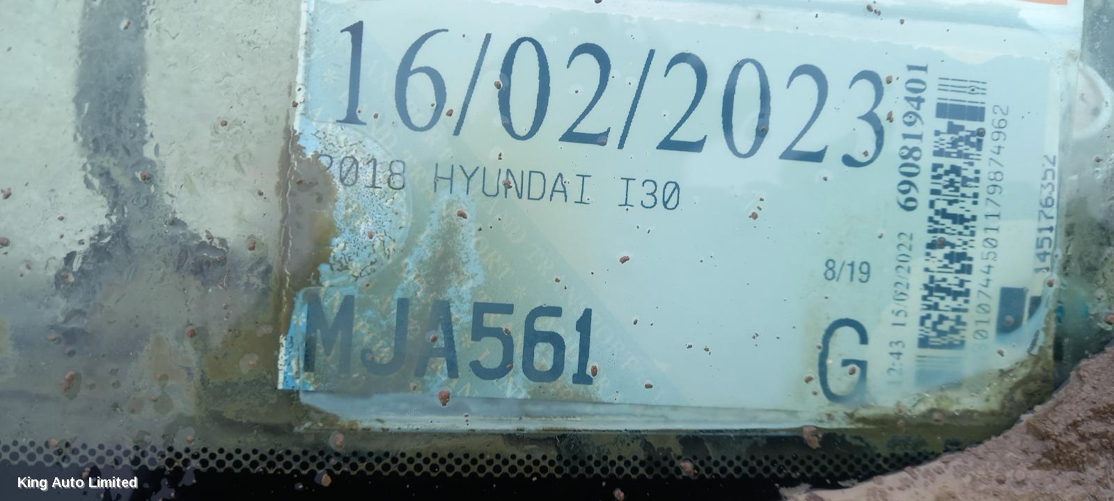 Hyundai - Hyundai I30 2018 Bootlid/Tailgate