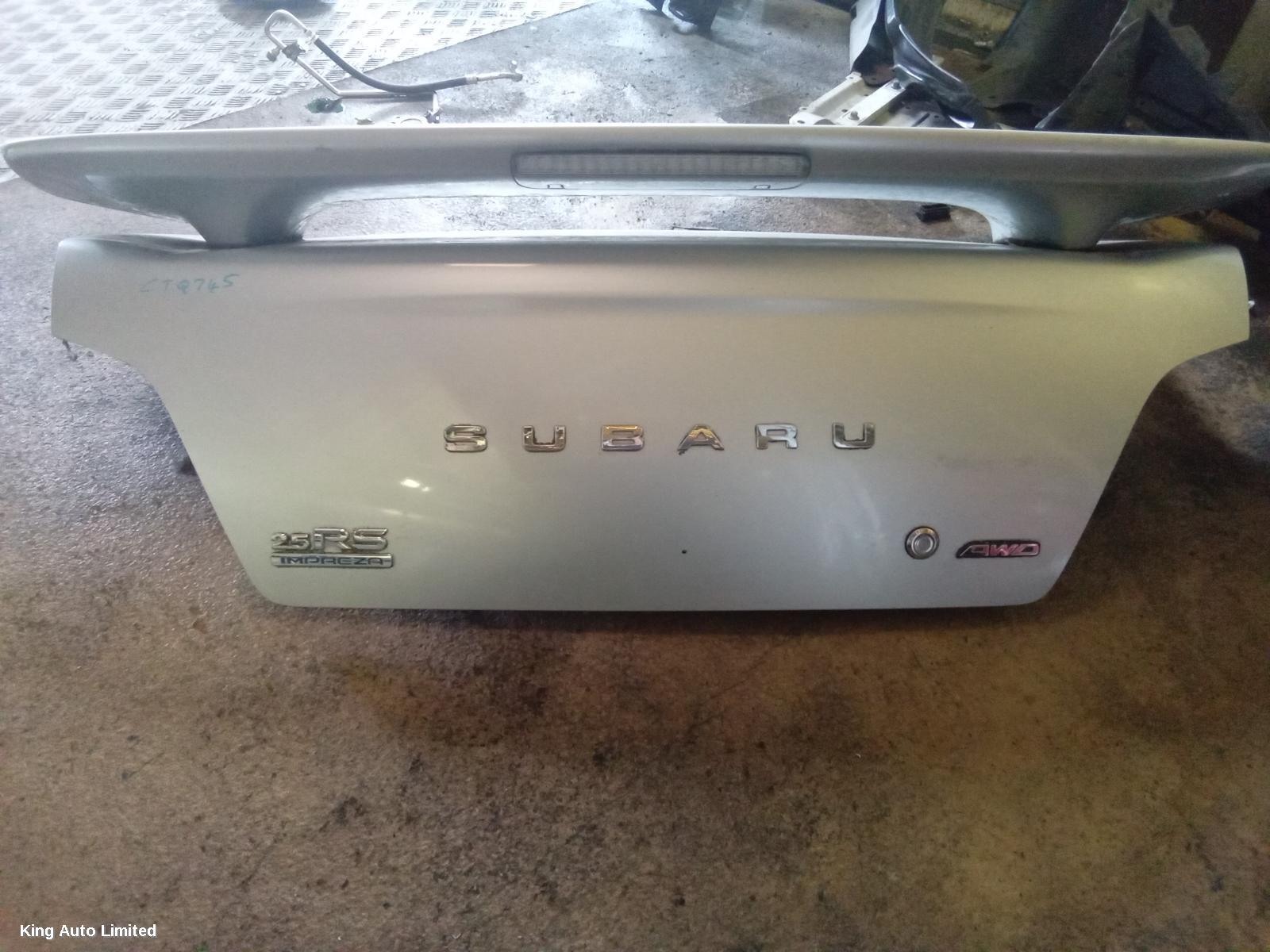 Subaru IMPREZA 2002 Bootlid/Tailgate thumbnail 3