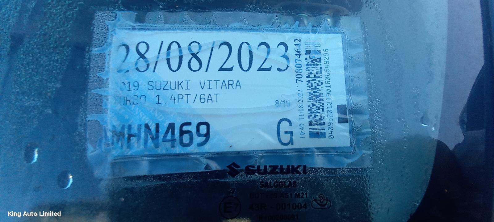 Suzuki VITARA 2019 Left Door Mirror thumbnail 1
