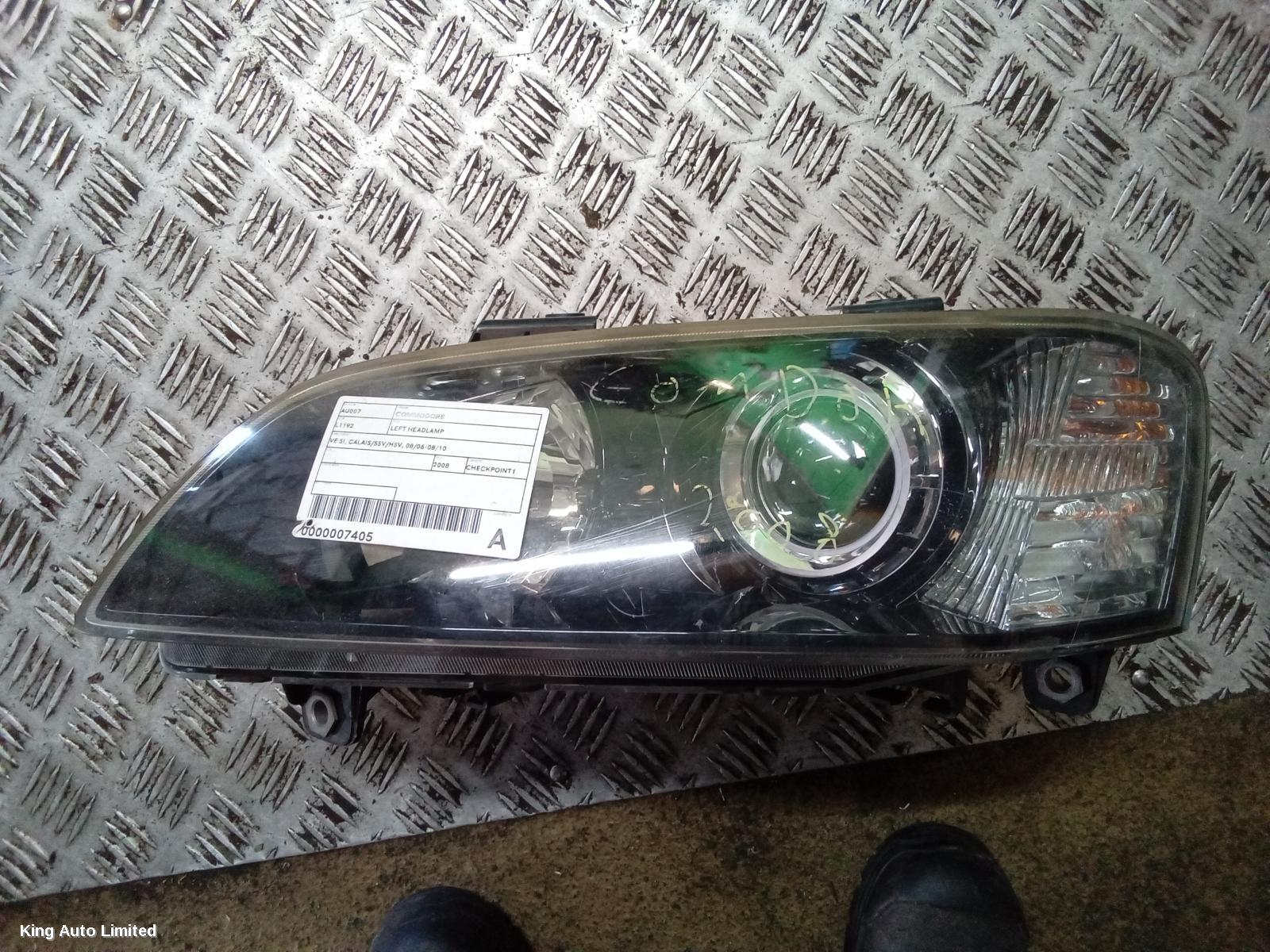 Holden COMMODORE 2008 Left Headlamp thumbnail 1