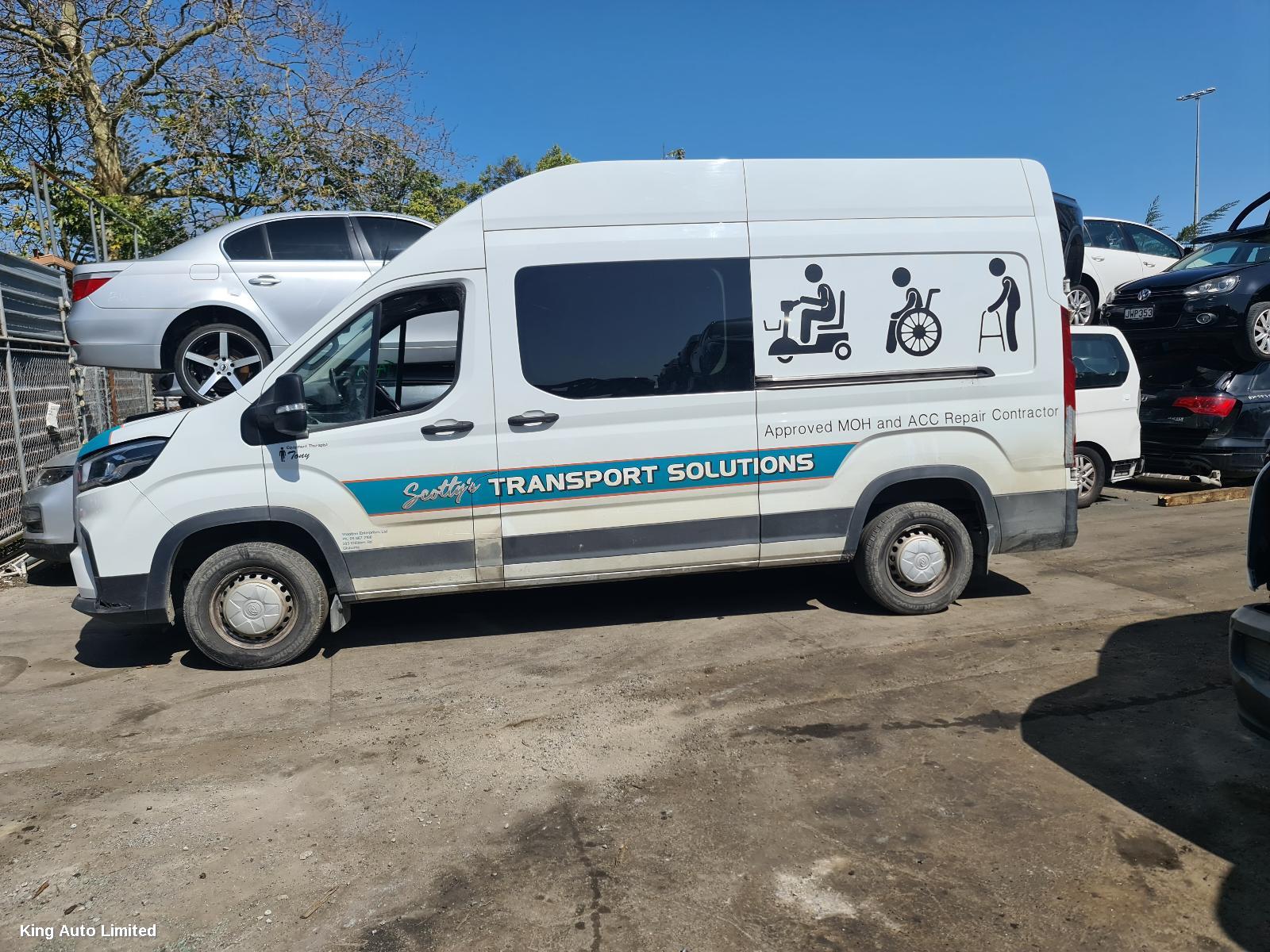 LDV DELIVER 9 2021 Spare Wheel Carrier thumbnail 3