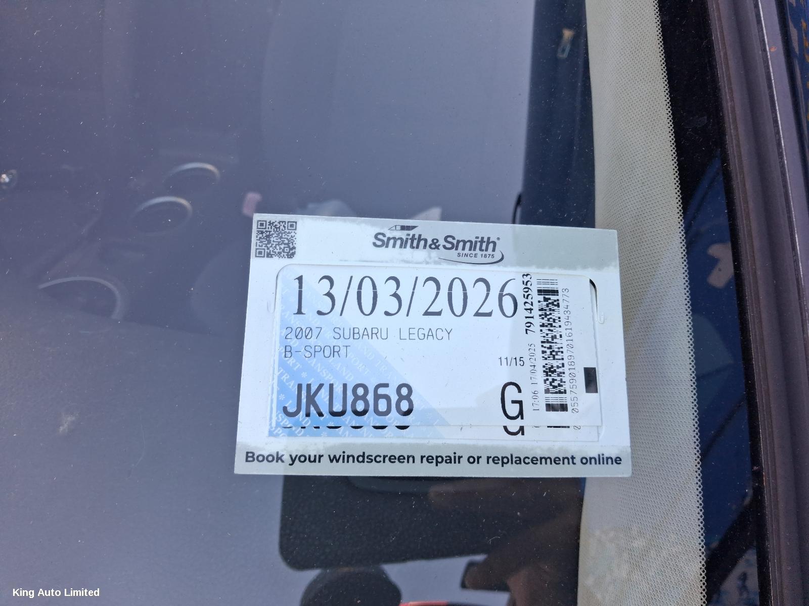 Subaru LIBERTY 2007 Combination Switch thumbnail 1