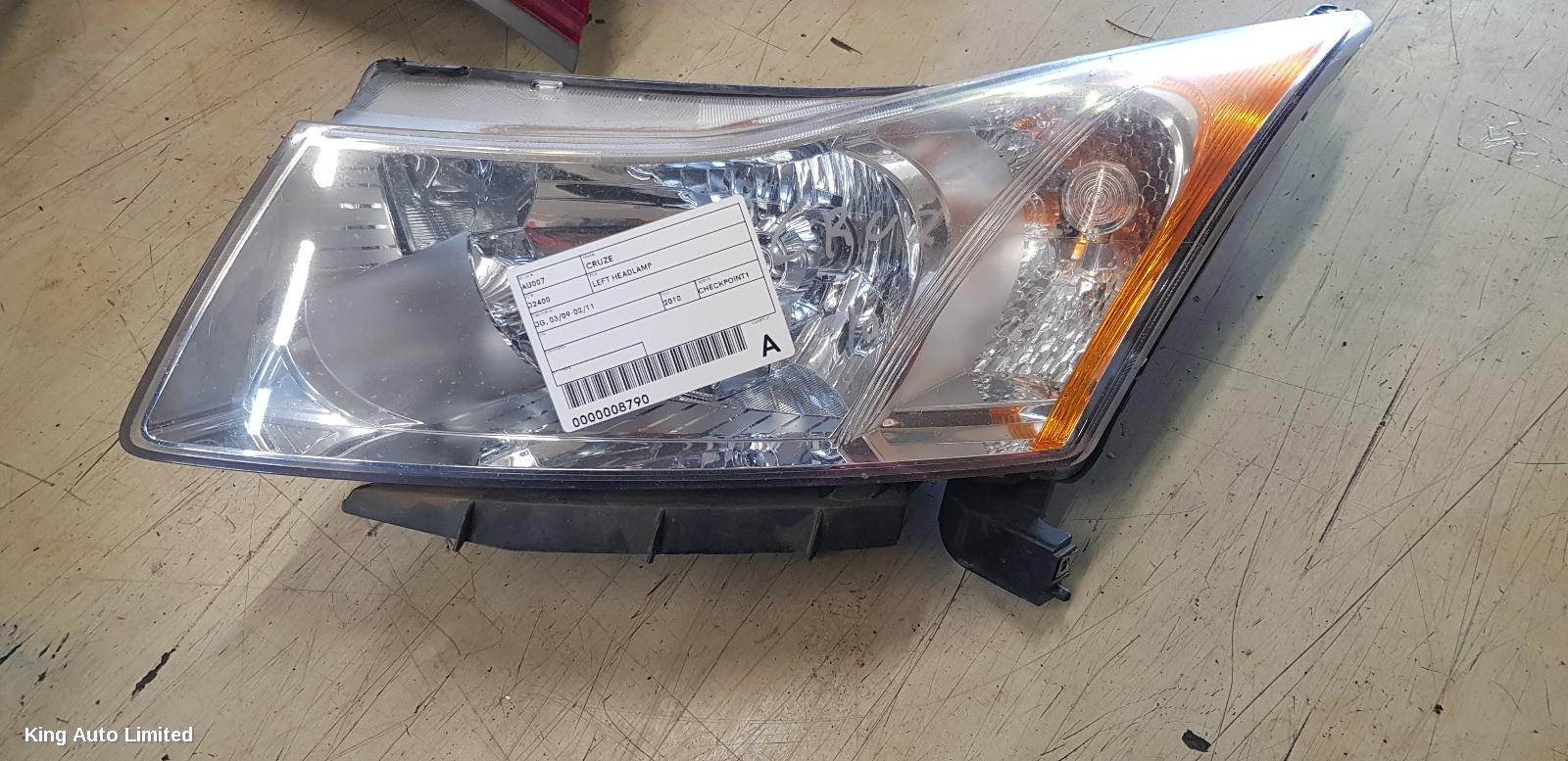 HOLDEN CRUZE 2010 Left Headlamp thumbnail 1