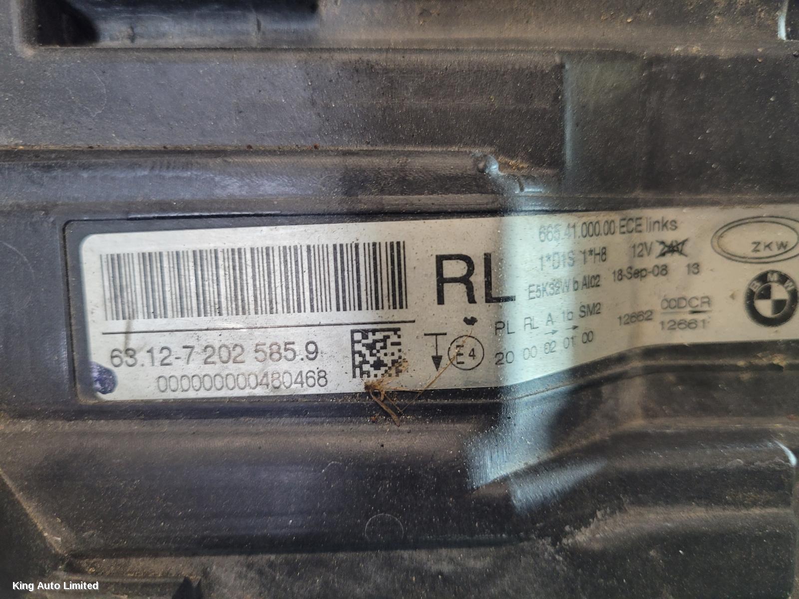 BMW 3 SERIES 2009 Left Headlamp thumbnail 2