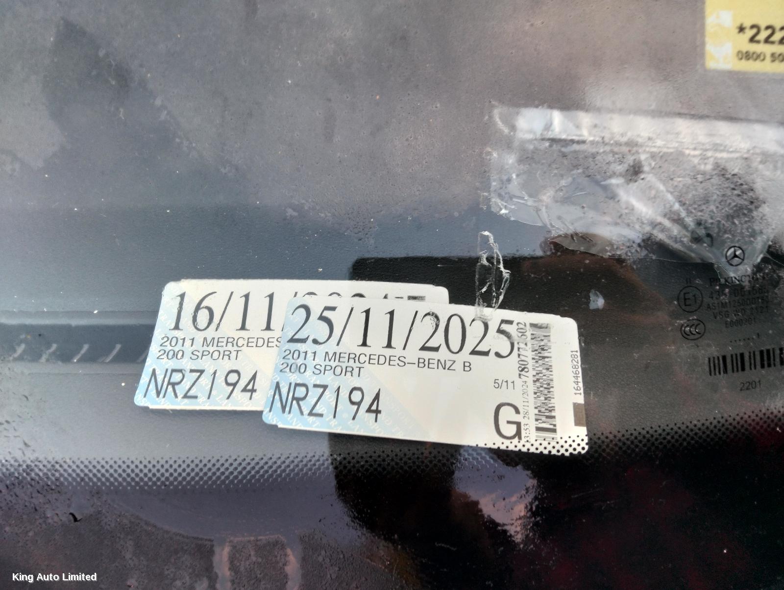 Azraa - MERCEDES B CLASS 2011 Left Indicator/Fog/Side